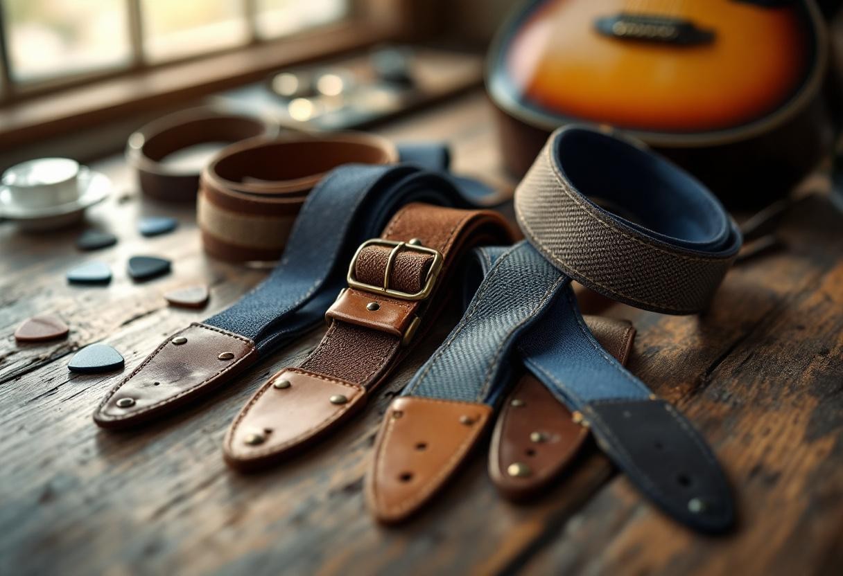 Choisir une sangle de guitare : guide complet pour allier confort, style et praticité post thumbnail image